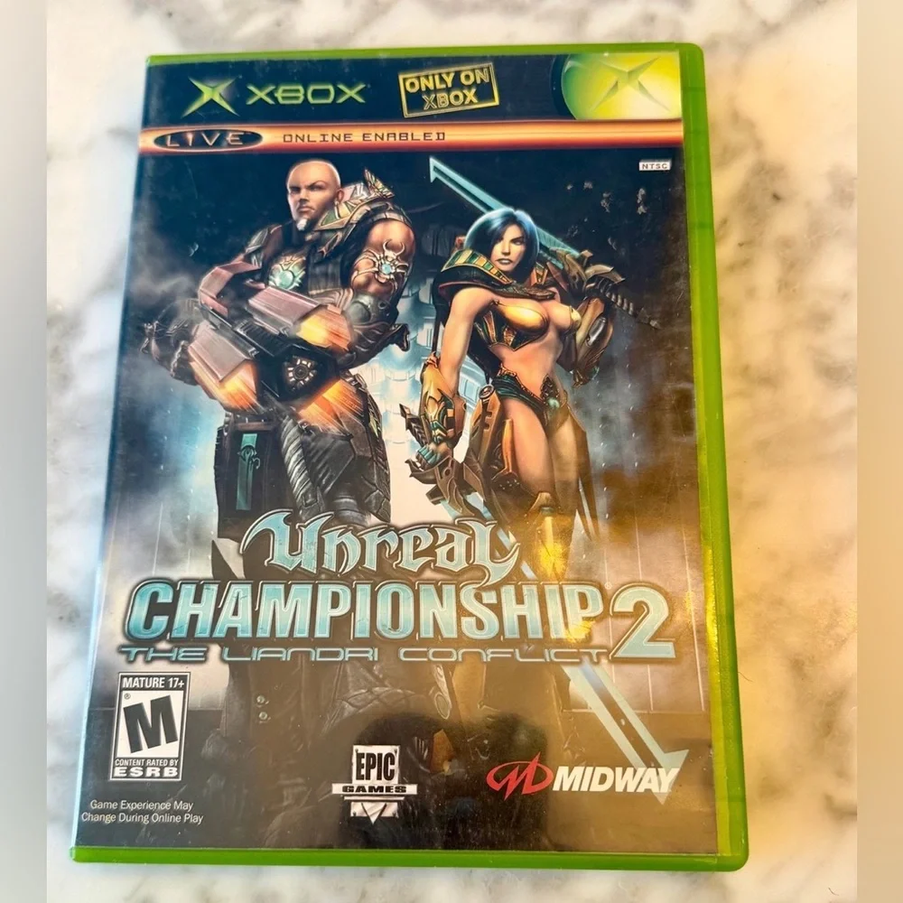 Unreal Championship 2: The Liandri Conflict (Microsoft Xbox, 2005) CIB MINT